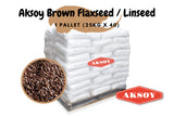 Brown Whole Flaxseed - Aksoy UK