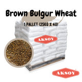 Brown Bulgur Wheat - Aksoy UK