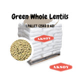 Green Whole Lentils - Aksoy UK