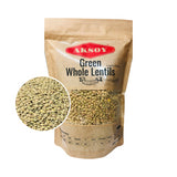 Green Whole Lentils - Aksoy UK