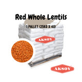 Red Whole Lentils - Aksoy UK