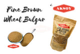 Fine Brown Bulgur - Aksoy UK