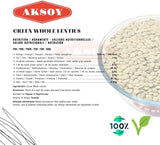 Green Whole Lentils - Aksoy UK