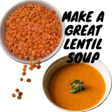 Red Split Lentils - Aksoy UK